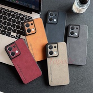 Casing oppo Reno 8 5G Solid color business leather phone case YBP