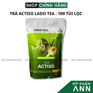 Trà Actiso Lado Tea Giúp Thanh Nhiệt Giải Độc Gan Gói 100 Túi Lọc Chính Hãng - Trà Thảo Mộc Cải Thiệ