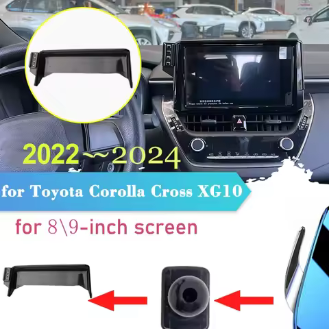 Car Mobile Phone Holder for Toyota Corolla Cross XG10 Hybrid 2022~2024 Air Vent Clip Stand Support W