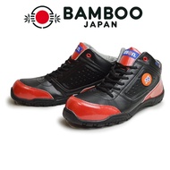 "76Lubricants Men's Safety Shoes, High-Cut Work Boots with Steel Toe and Cup Insole - Model 3041 (Bl