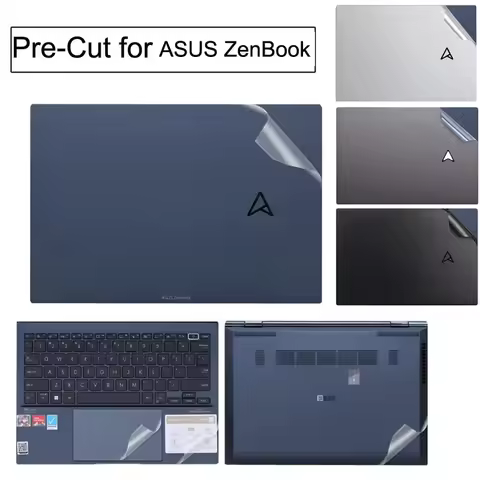 Pre-Cut Anti Scratch Vinyl Sticker Skin Case Cover for 2022 ASUS Zenbook X 13 14 UX 425 425JA UM 425