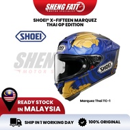 SHOEI X-FIFTEEN Marquez Thai GP Limited Helmet Original Motor Visor Topi Keledar Full Face Original Superbike X-15 X15