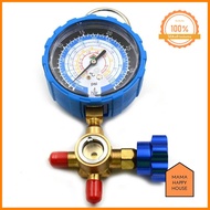 (เครื่องมือช่างแอร์) เกจ์วัดน้ำยา แอร์ หัวเดี่ยว HONGSEN HS-473AL พร้อมสาย 36 นิ้ว R410A R22 R134A R