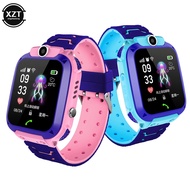New Q12 Children's Waterproof Smart Watch Mobile Phone Primary School Student Positioning Male Girls SOS For IOS