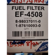 Isuzu NPR PRO 4HK1 4JJ1 FUEL FILTER EF4508 8-98037011-0