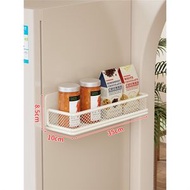 冰箱 置物架 側邊收納掛架 磁吸免打孔磁鐵收納盒 調料盒 廚房多功能架(平行進口）（快遞送貨上門）