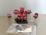 放Bandai 食玩FW GUNDAM CONVERGE CORE GQuuuuuuX紅色高達/紅色鋼彈套組