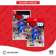 (Nintendo Switch/Nintendo Switch 2) NBA 2K26 - NEW/USED