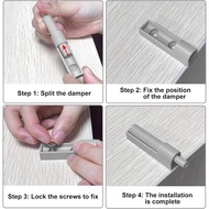 [GRKN]Pack of 10 Soft Close Retrofitting, Pressure Door Opener, Furniture Door Damper