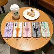 Butterfly Bracket Printed Candy Jelly 2-in-1 Phone Case For Motorola MOTO G60 G62 G64 G66J G73 G75 G