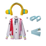 คอสเพลย์ One Piece เครื่องแต่งกาย UTA World of Songjires Worlds End เสื้อสีแดงรุ่น STAGE เครื่องแต่ง