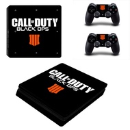 Call of Duty: Black Ops 4 PS4 Slim Skin Sticker Decals Designed for PlayStation4 Slim Console and 2