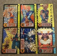 龍珠本彈20   龍珠閃卡【父子合拼雙面閃】  龍珠閃咭dragonball  雙面閃合併閃  全套【十億枚突破紀念！！】（日版1994年初版)