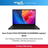 ASUS ProArt PX13 HN7306W-VLX028WMS Creator Laptop - 13.3"/Ryzen AI9 HX370/32GB/1TB SSD/RTX4060/Win11