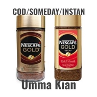HITAM Nescafe GOLD Instant Coffee Black Coffee Jar 50gr SOMEDAY/Instant