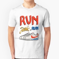 Run Forrest T Shirt 100% Pure Cotton Running Run Forrest Run Forrest Gump Quote Movie Movies 90s Mov
