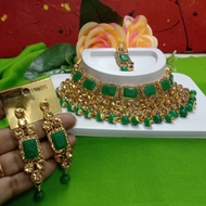 Choker / Gold Color Choker Set / Bombay Designer Choker Set / Indian Choker Set