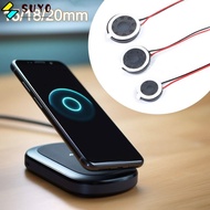 SUYO Round 8 Ohm 1W Speaker, 8ohm Round Loud Speakers Mobile Phone Connector, Phone Tablet Micro Speaker High-quality Terminal 15MM/18MM/20MM Small Loudspeaker Audio Connector