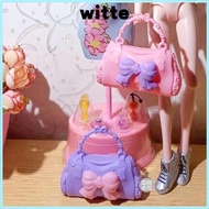 WITTE 1/6 Doll Accessories, Fashion 5 Styles Doll Handbag, High Quality Plastic Doll Purse Accessori