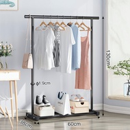 Single/Dual Pole clothes drying rack rak baju gantung baju penyidai baju ampaian baju besi gantung b