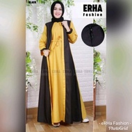 Gamis Dress Muslim Sabyan Wolfis Erha Fashion