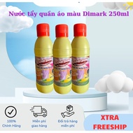 COMNO 2 BOTTLES OF DIMARK COLOR CLOTHES BLEACHER 250ML - WHITE CLOTHES BLEACHER CLEAN LIKE NEW