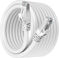 Cat 7 Ethernet Cable Outdoor 25ft, Cat 7 SFTP Shielded Ethernet Cable 24AWG, High Speed Internet Net