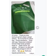 Eco Coco Organic Lemongrass Essential Oil Bathroom & Tiles Cleaner (Refill Pack) Sabun Serai Mop lan