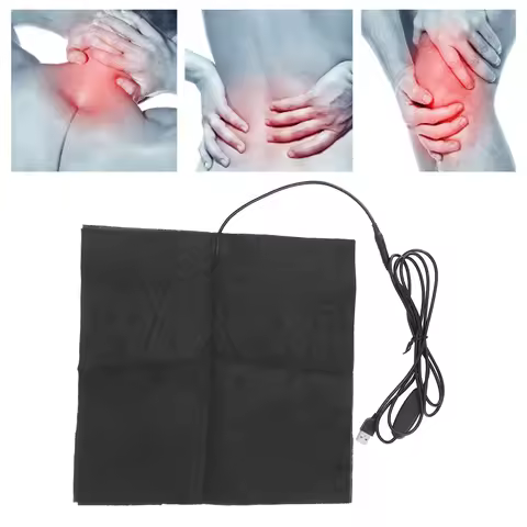 USB Heating Pad Electric Heating Pad Heating Pad 30x30cm Adjustable Temperature Quick Heating Foldin