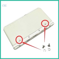 CRE Repair Screws Set for 3DS LL XL New 3DS 3DSLL 3DSXL Battery Back Cover Screw Mount Secure Bolt with Washer