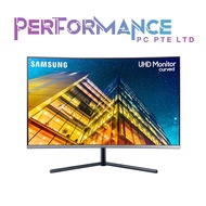 SAMSUNG LU32R590CWEXXS UHD Curved Monitor with 1 Billion colors, Black, 32", 3,840 x 2,160, 4ms (3 YEARS WARRANTY BY BAN LEONG TECHNOLOGIES PTE LTD)