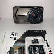 กล้องบันทึกหน้ารถยนต์ ชัดที่สุด ZEUS R7S SONY SENSOR แถมฟรี MEMORY 16 GB