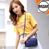 Women's Csquare 0919 Long Strap Clutch Wallet Sling Bag