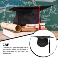 YVE Graduation Hat, 2024 Graduation Degree Ceremony Mortarboard Cap, Unisex Congrats Grad University DIY Party Supplies