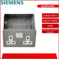 SIEMENS METAL SWITCH 13AX DOUBLE SWITCH (5UB60224PC71)