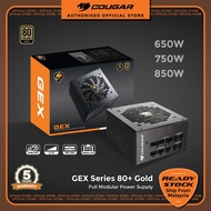 COUGAR GEX Series 80+ Gold Full Modular Power Supply 650W/750W/850W 5 Years Warranty