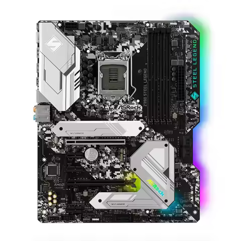 A+ FOR ASRock Z390 steel legend LGA1151 Motherboard support 8700 9900kf CPU