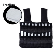 [Lzdyqmy2] Weight Vest, Boxing Vest, Weight, Exercise, Workout, Adjustable, Fitness, 18 Pockets, Bod