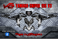 Decals Sticker  for Yamaha Sniper 155 V3 Tribal