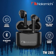 Nakamichi TW2XS True Wireless Earbuds Bluetooth Earphone TWS Gaming HD