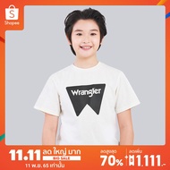 WRANGLER KIDS Boys' Short-Sleeved T-Shirt (REGULAR) Model WK C1001B02 WHITE Clothing