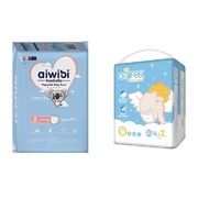 Aiwibi Baby Comfy Dry Diapers Pants XL 40pcs/Gaifeel baby pants XXL16+2pcs