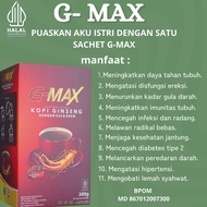 GMAX kopi ginseng jantan Stamina Pria tahan lama hubungan sex di ranjang untuk pria laki2 asli origi
