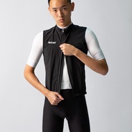 Cycling Gilet Vest Solid Color Kniel (Water Repellent, Reflective)