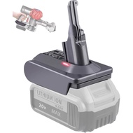 Penyesuai Bateri Dyson V8 untuk Bateri Dewalt 20V, Tukar kepada Penyesuai Bateri Vakum Tangan Dyson 