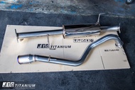 ท่อไอเสียชุดท่อตรงรุ่น ISUZU MU X งานแท้ JTC TITANIUM
