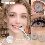 YI TONG NIAN Color Contact Lens Large Diameter 14.0-14.5mm Soft Hydrogel Eye Cosmetics Contact Lens