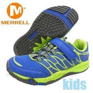 RV城市【美國 MERRELL】NG品1.5折》兒童/男童輕量透氣避震止滑運動布鞋.登山健行鞋 51916