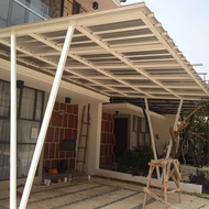 kanopi atap spandek / kanopi minimalis / atap spandek pasir