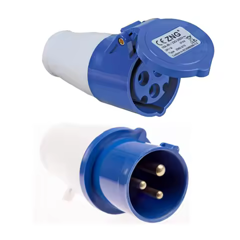 Car Connection Plug Adapter Main Plug Hook Up Site Adapter 3PIN Mains Hook Up Site Socket Adapter 24